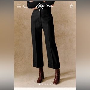 Sezane blk size 4 (36)Damon pant out of stock